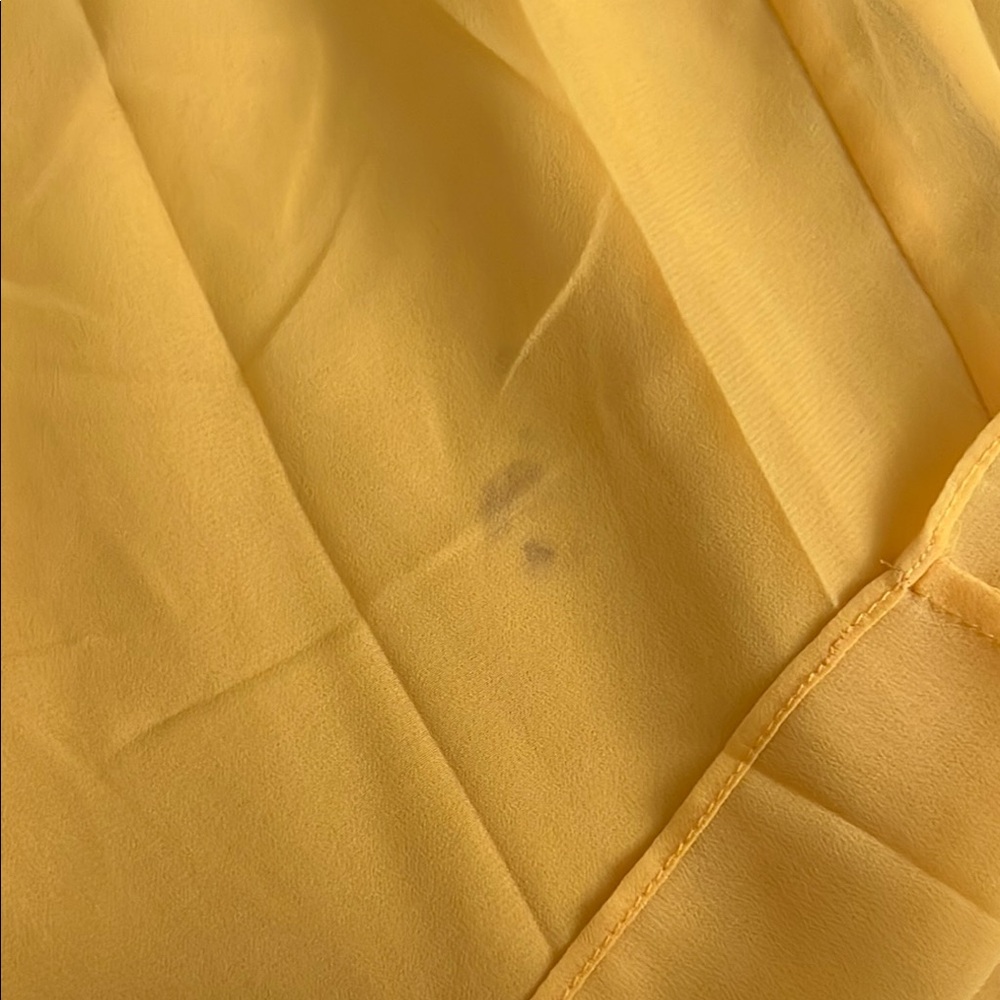 Chic Yellow Sleeveless Mini Dress by Walter Baker - Picture 8 of 10